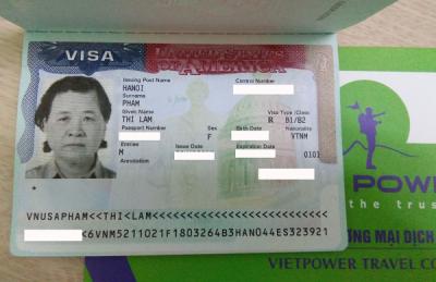 Chúc mừng hai vợ chồng cô Lam đã có visa thăm thân mỹ chỉ trong 2 ngày